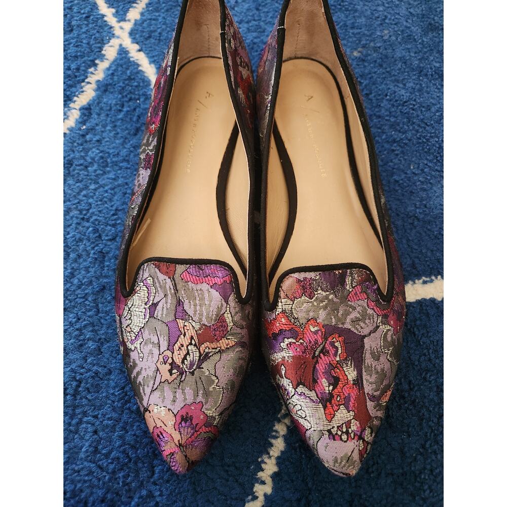 Anthropologie Butter Fly Canvas Loafers -7 Women's